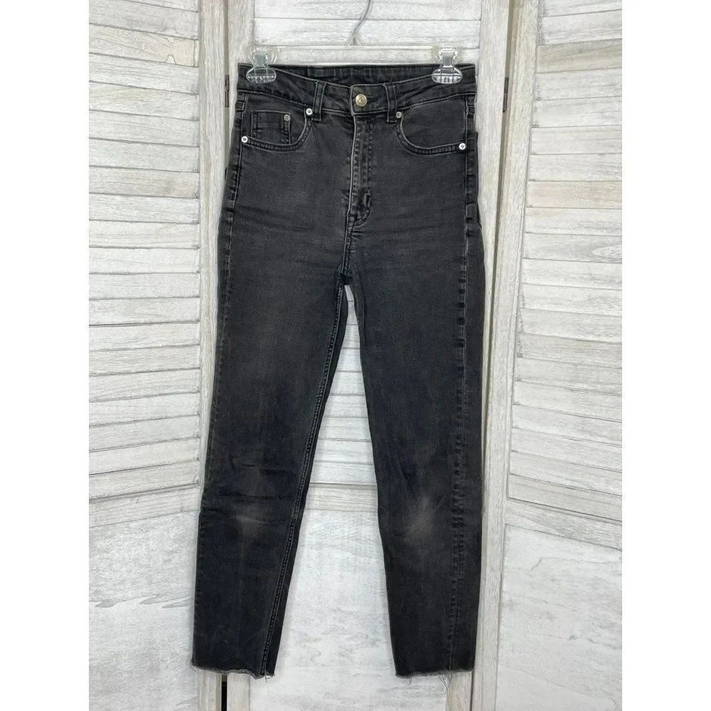 H&M Divided Black Skinny Jeans Size 6
